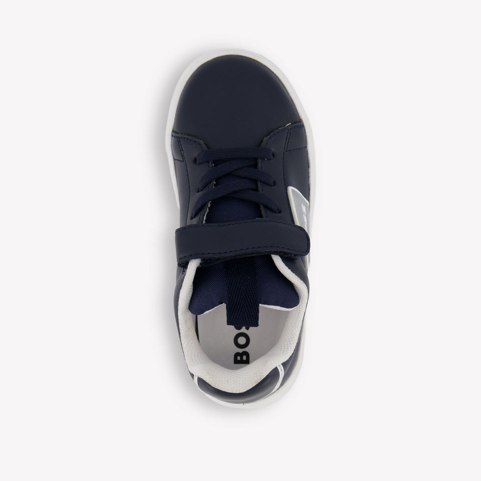Boss Boys Sneakers  Navy