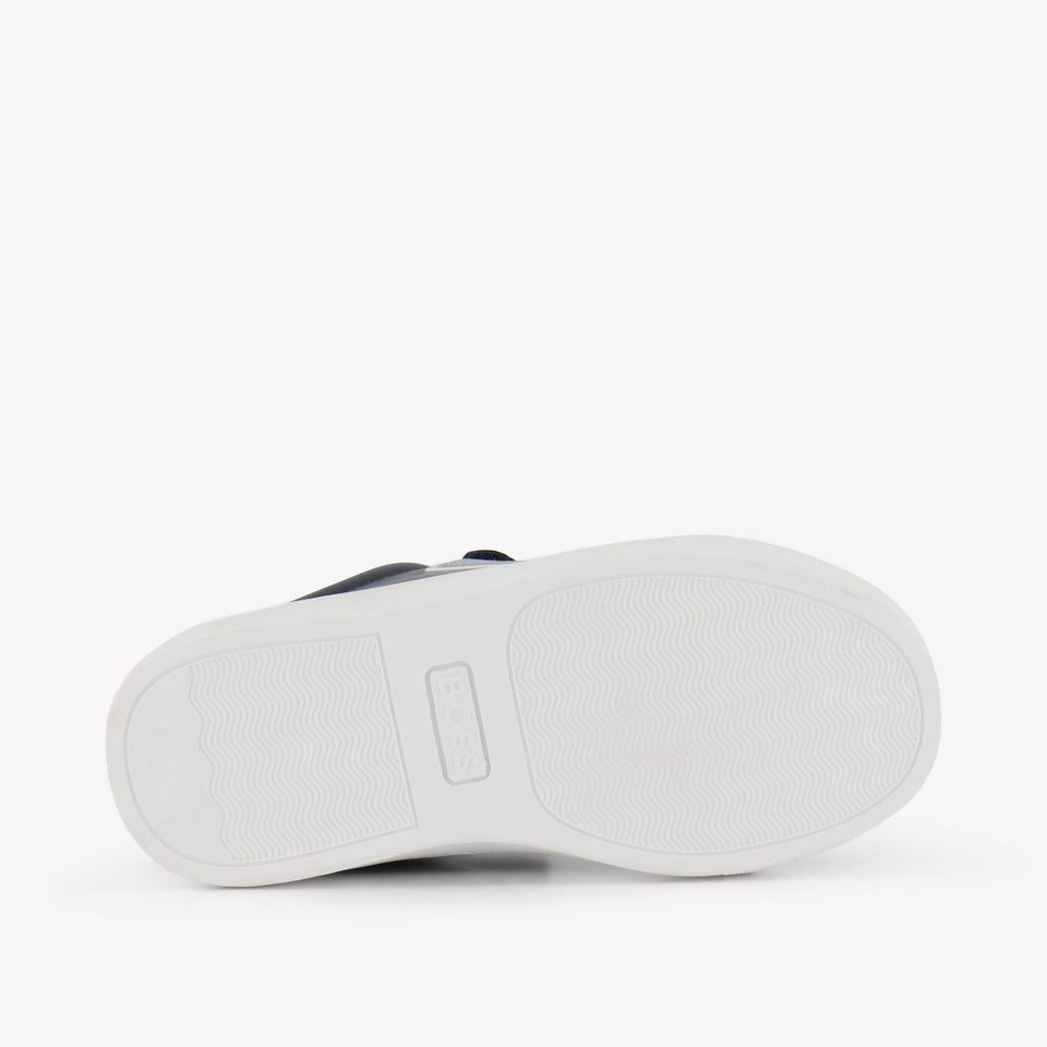 Boss Boys Sneakers  Navy