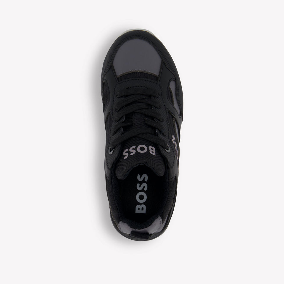Boss Boys Sneakers  Black