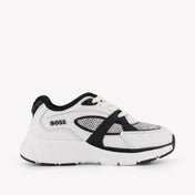 Boss Boys Sneakers  White