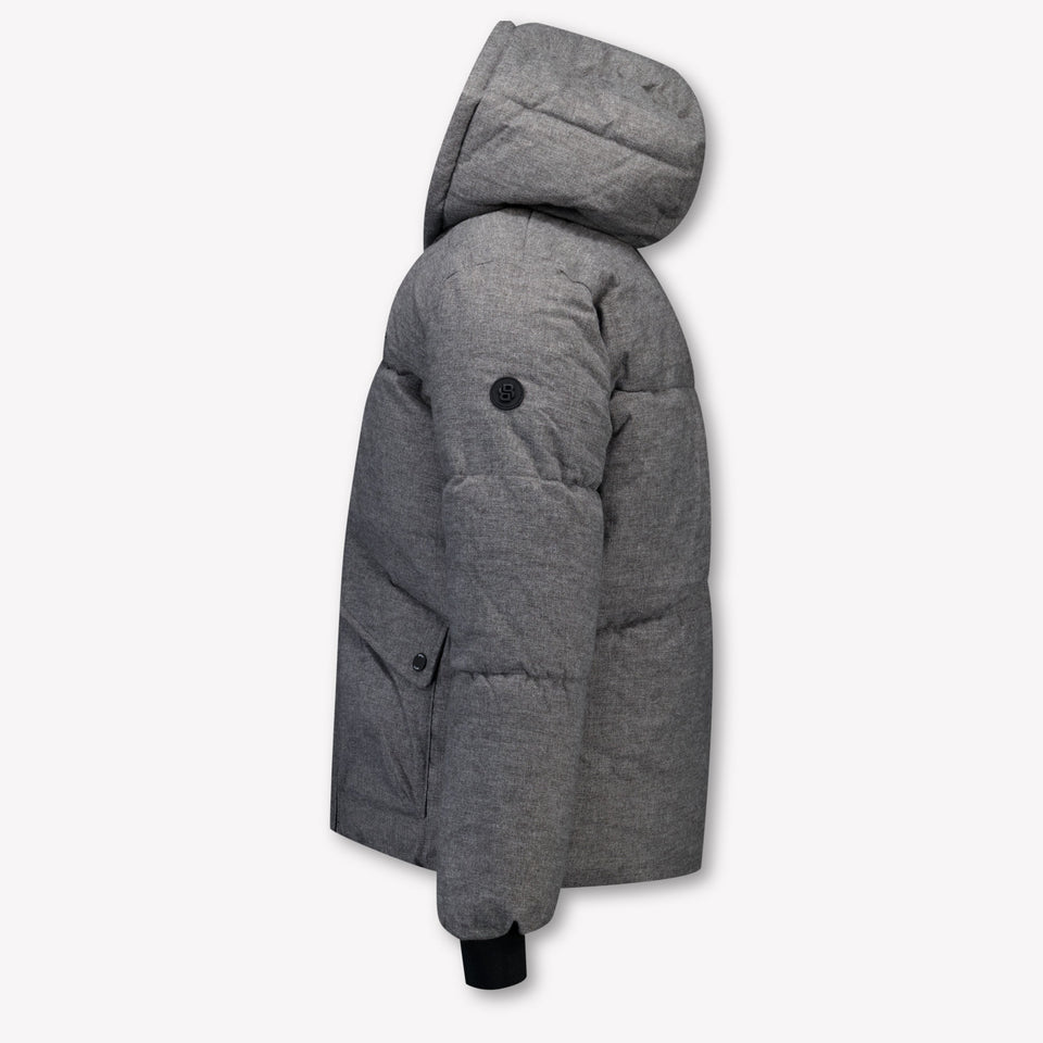 Boss Kids Boys Winter Jacket  Anthracite