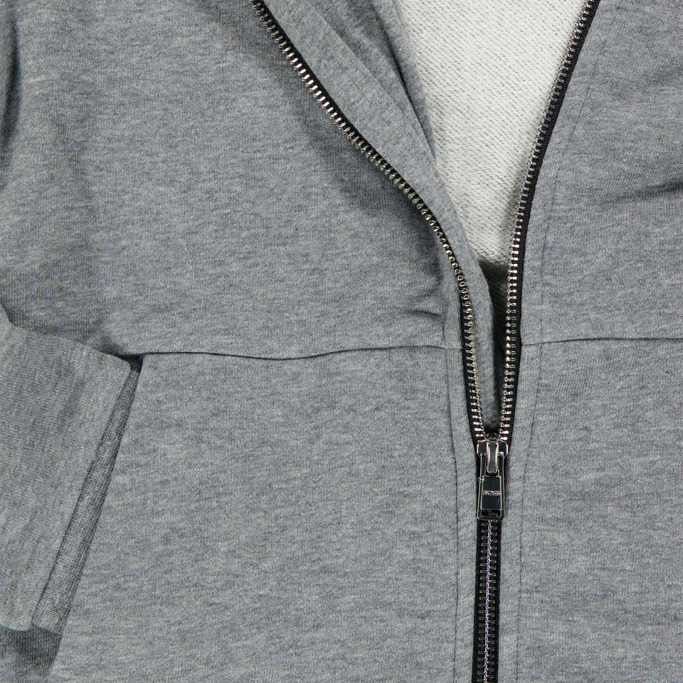 Boss Kinder Jongens Vest In Antraciet