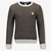 Boss Kinder Jongens Trui In Zwart