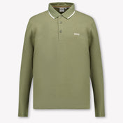 Boss Kids Boys Polo  Army