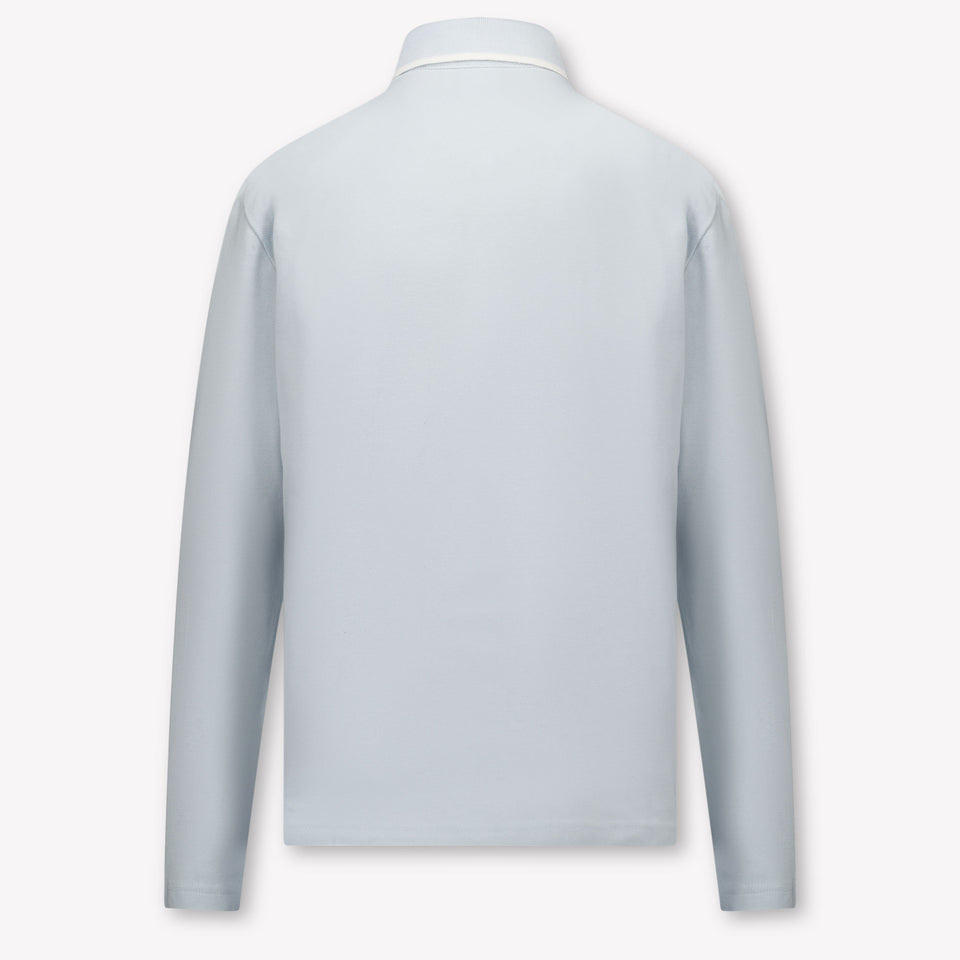 Boss Kids Boys Polo  Light Blue