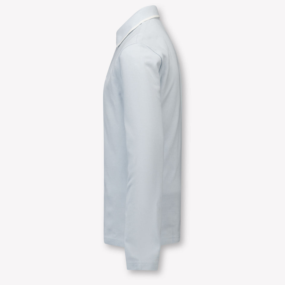 Boss Kids Boys Polo  Light Blue