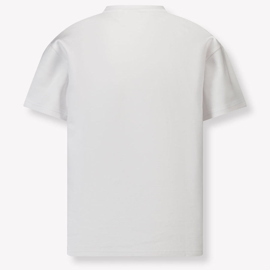 Boss Kinder Jongens T-Shirt In Wit