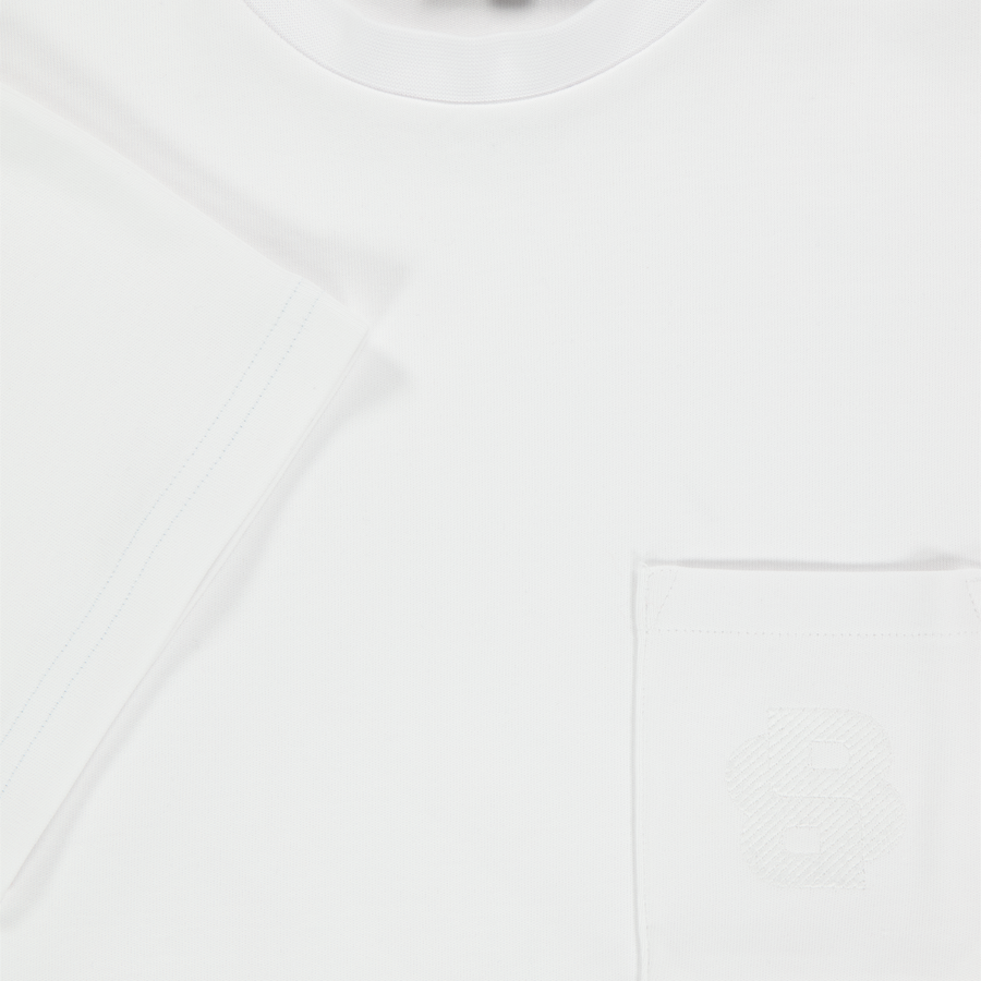 Boss Kinder Jongens T-Shirt In Wit