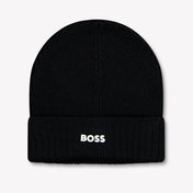 Boss Kids Boys Hat Black
