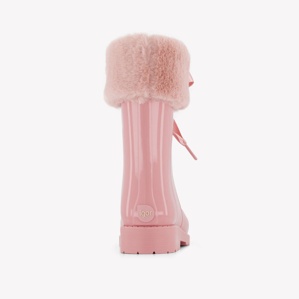 Igor Girls Boots  Light Pink