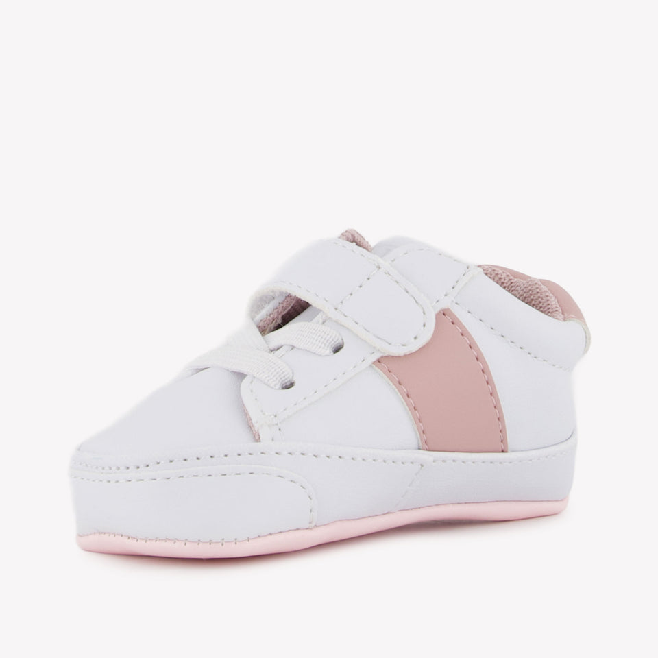 Ralph Lauren Ryley Ps Layette Baby Girls Sneakers  White