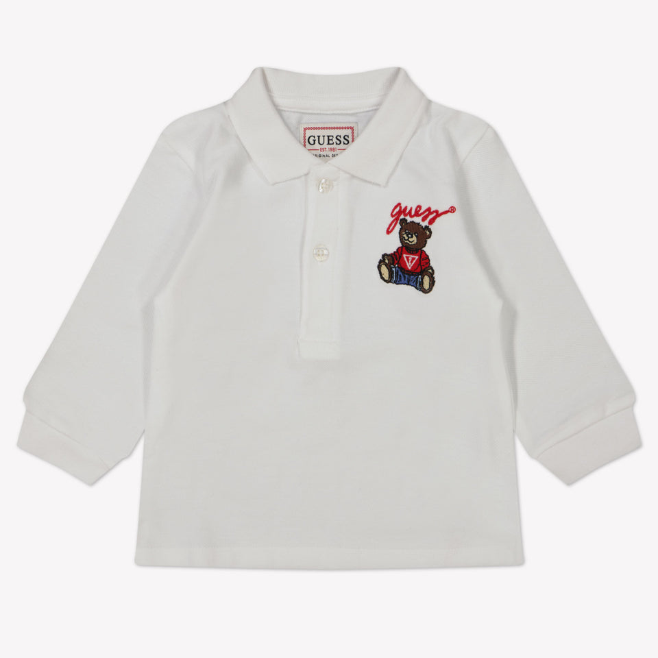 Guess Baby Boys Polo  White