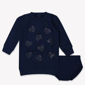 Guess Baby Meisjes Jurk In Navy