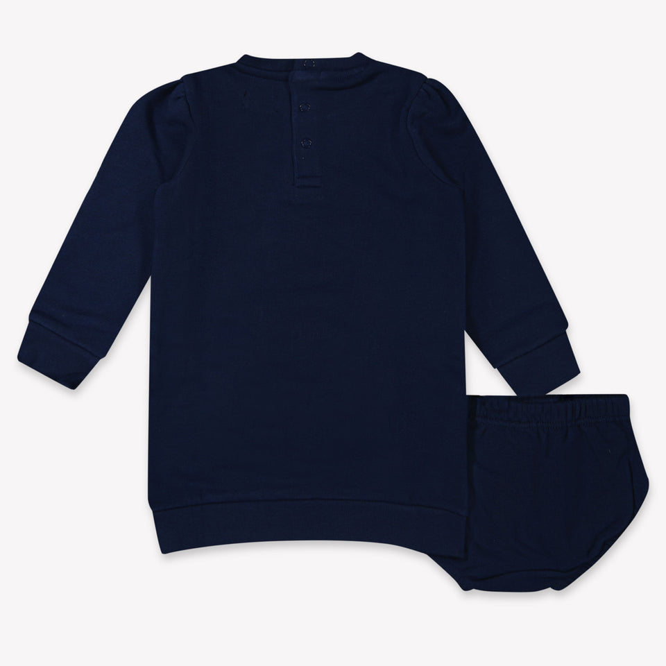 Guess Baby Meisjes Jurk In Navy