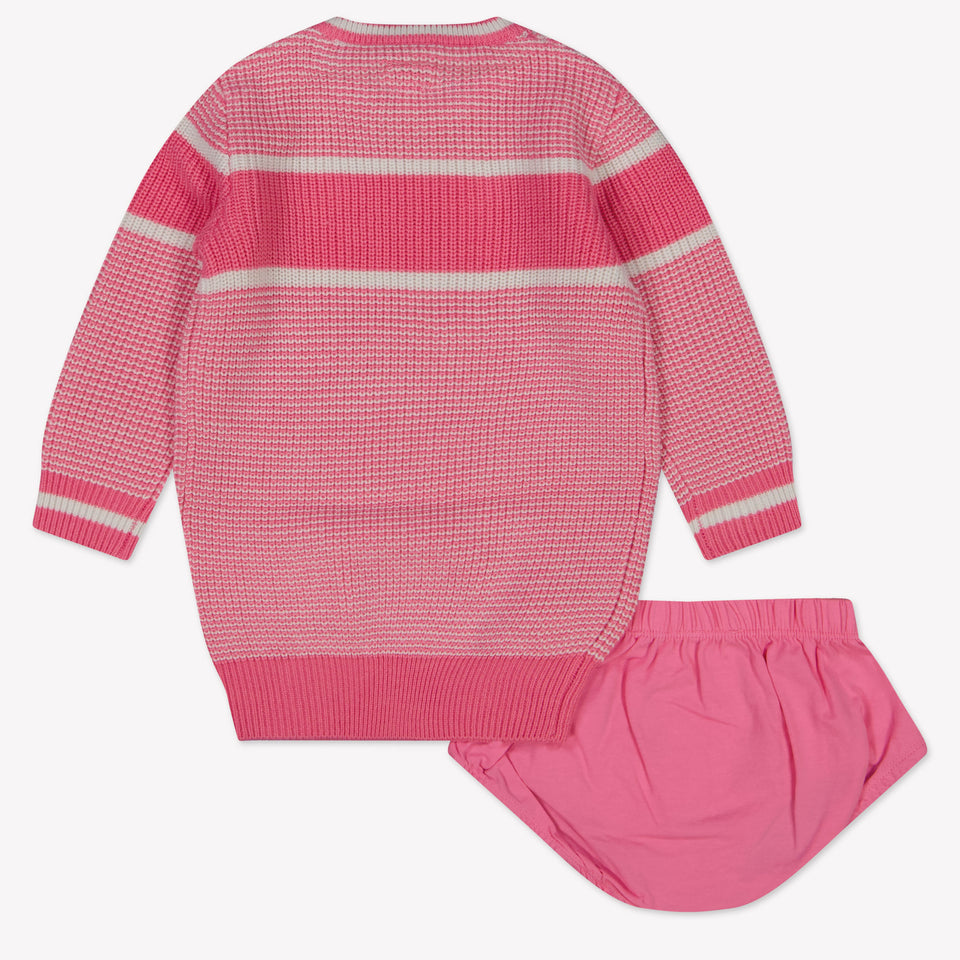Guess Baby Meisjes Jurk In Roze