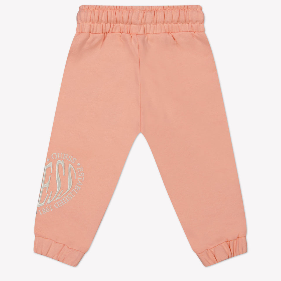Guess Baby Meisjes Broek In Zalm