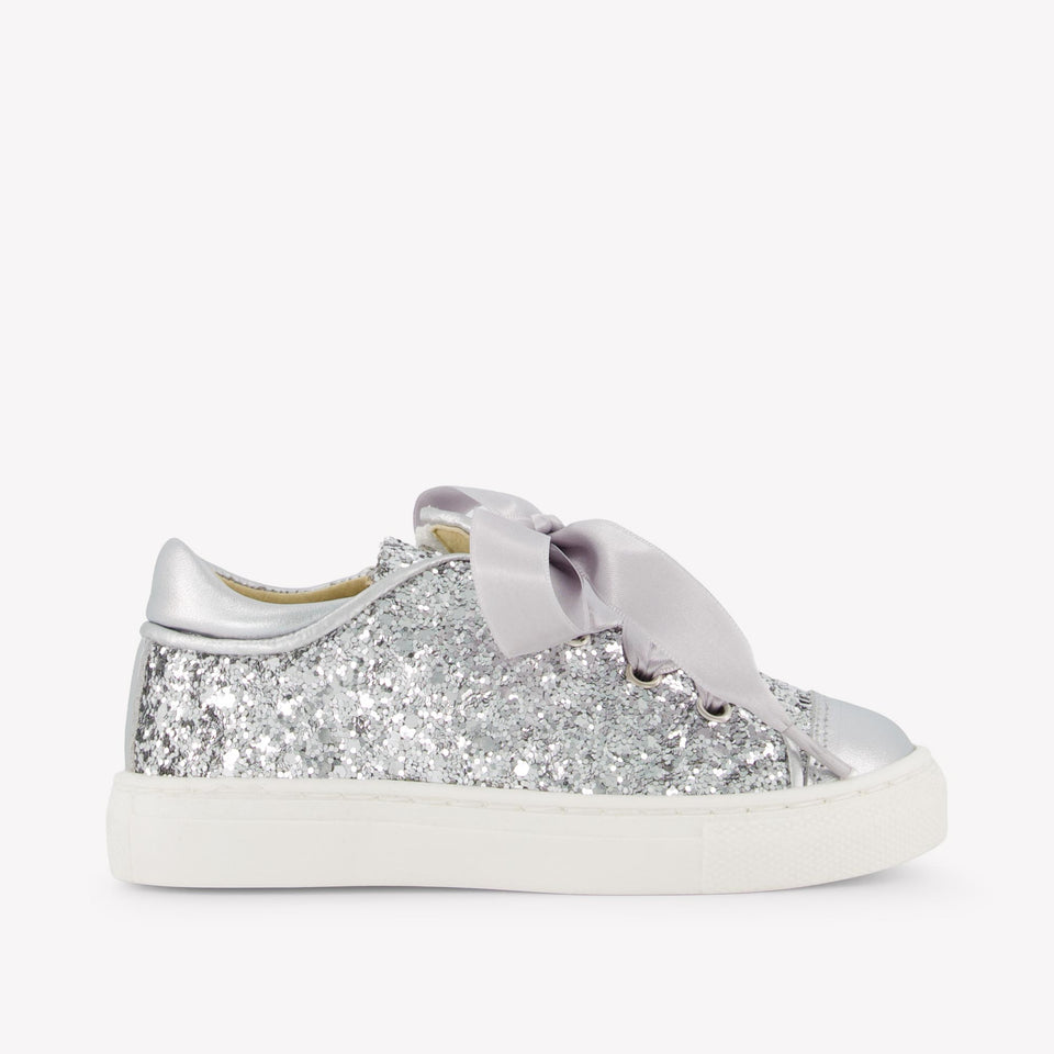 Andanes Girls Sneakers  Silver