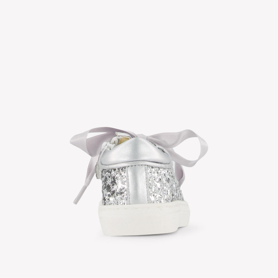 Andanes Girls Sneakers  Silver