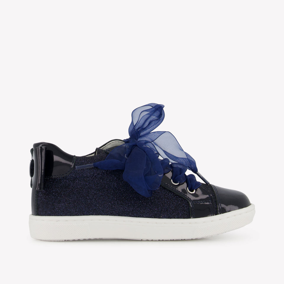 Andanes Girls Sneakers  Navy