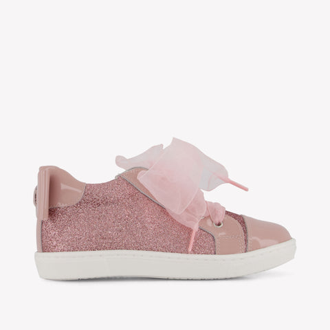Andanines Meisjes Sneakers In Licht Roze