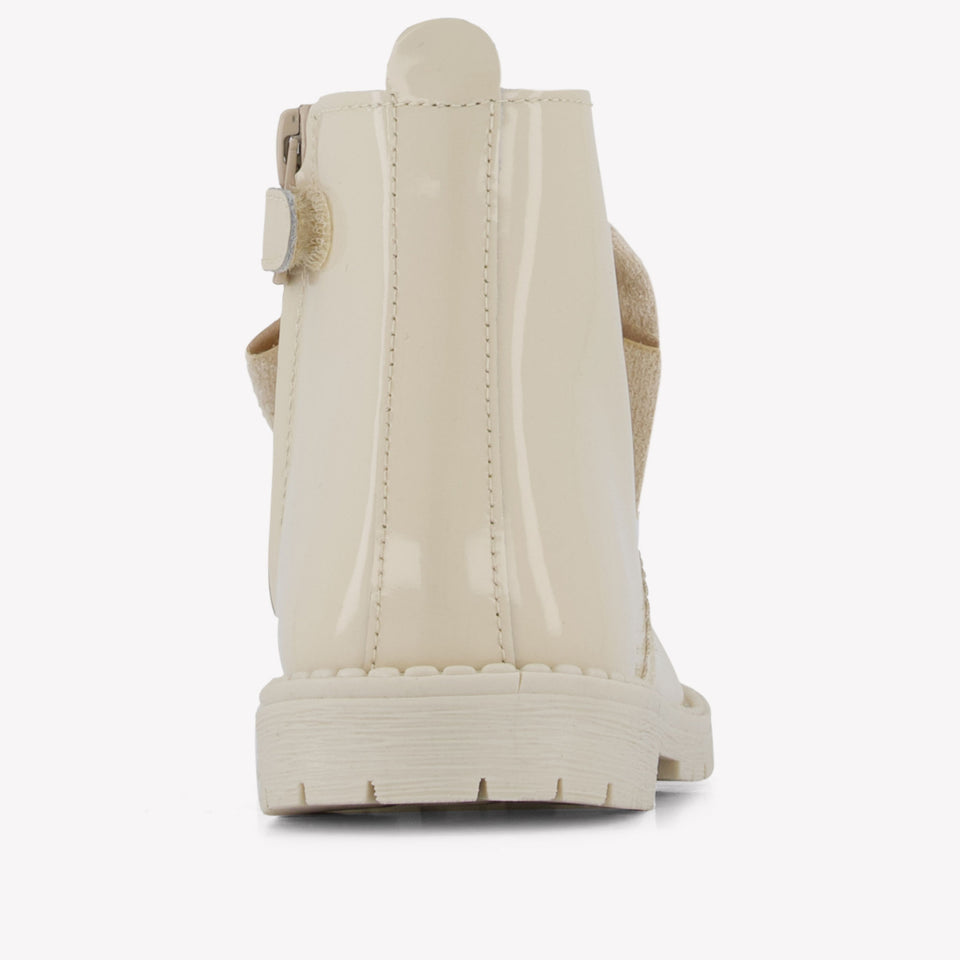 Andanes Girls Boots  Beige