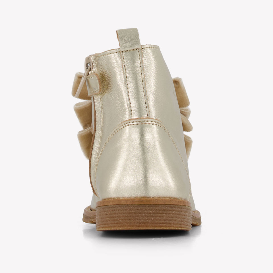 Andanes Girls Boots  Gold