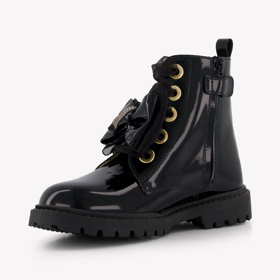 Andanes Girls Boots  Black