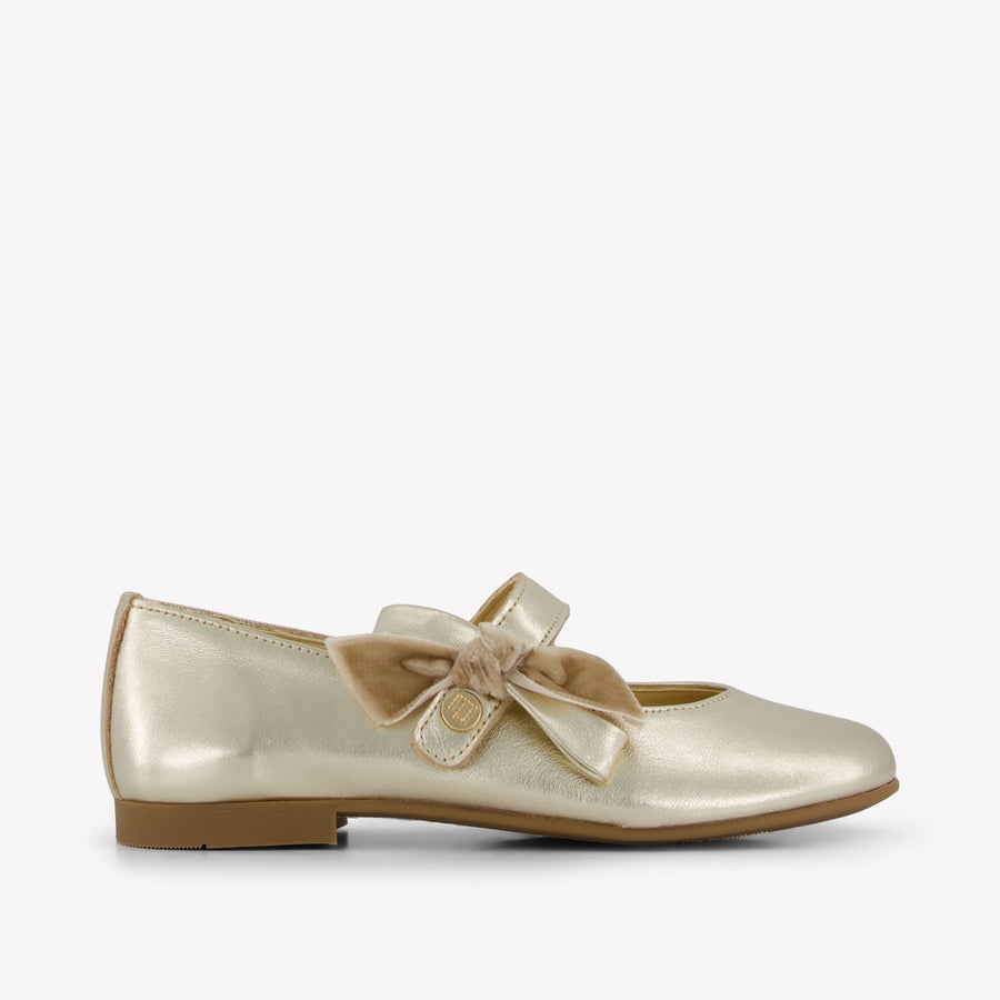 Andanines Girls Shoes in Gold