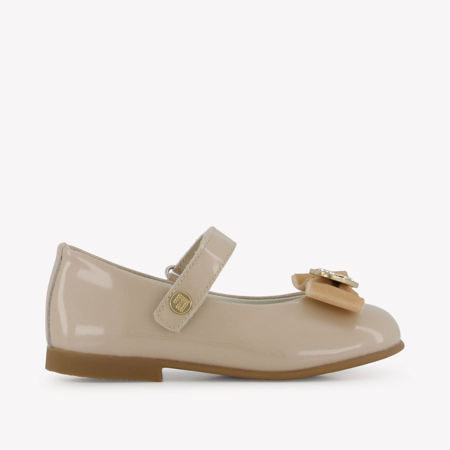 Andanines Girls Shoes in Beige