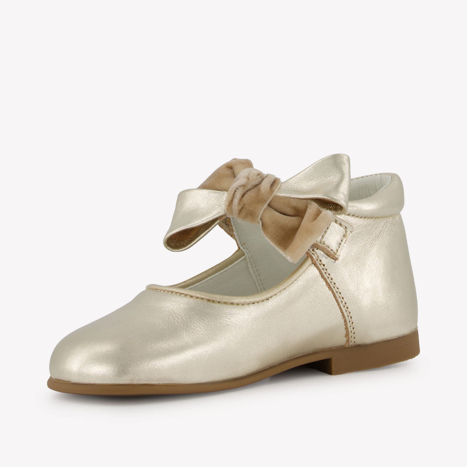 Andanes Girls Shoes  Gold