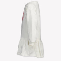 Guess Kids Girls Dress Offwhite
