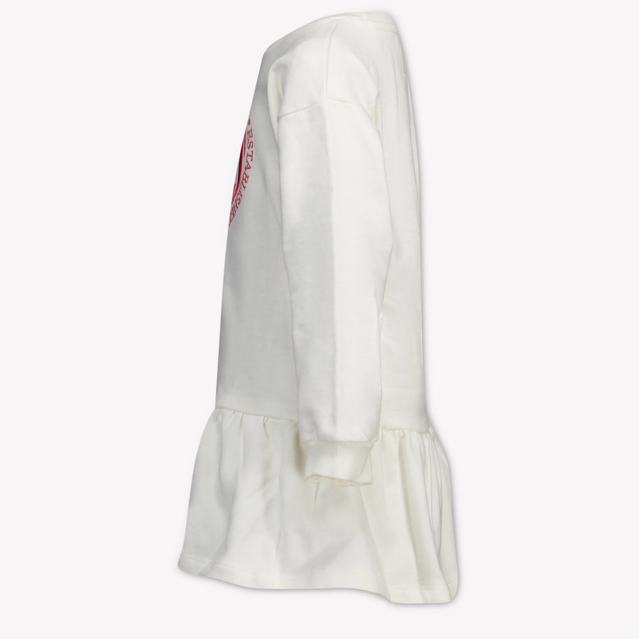 Guess Kids Girls Dress Offwhite