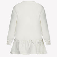 Guess Kids Girls Dress Offwhite