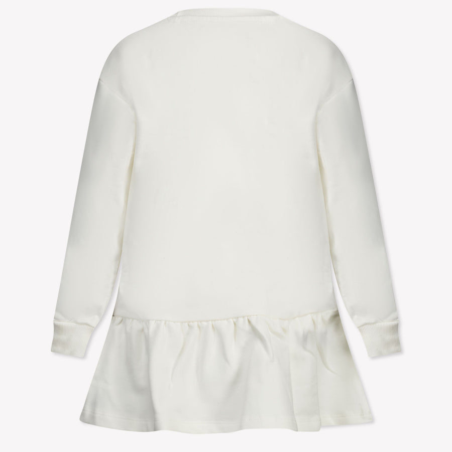 Guess Kids Girls Dress Offwhite