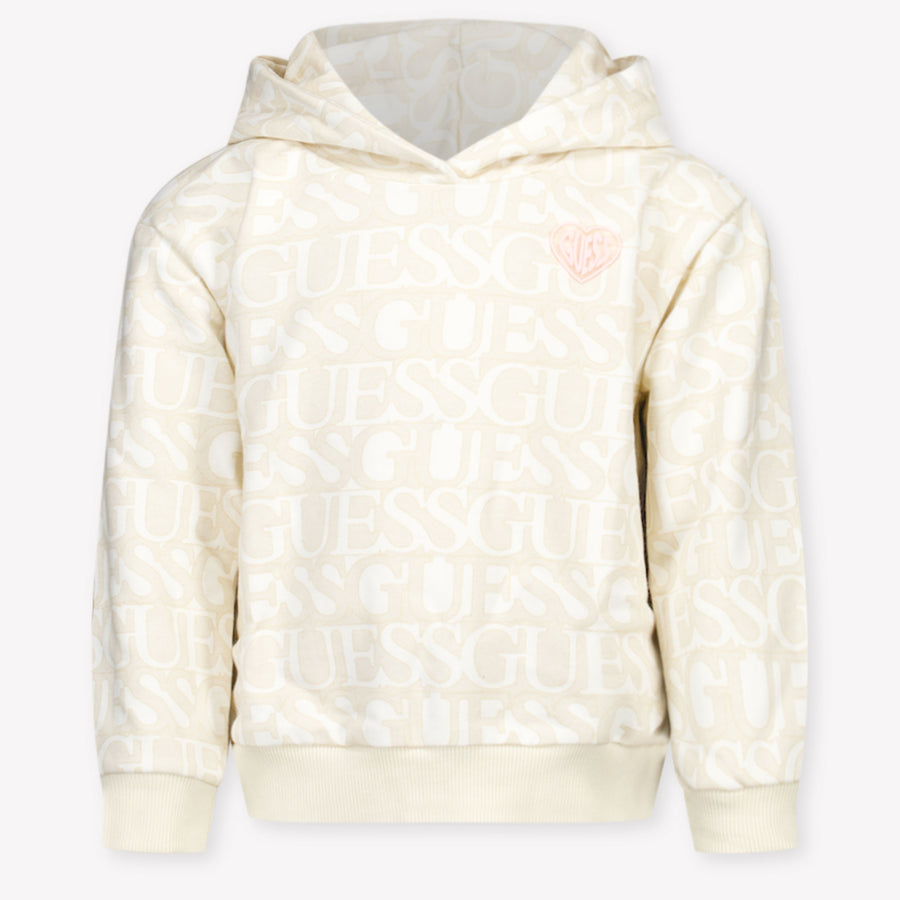 Guess Kids Girls Sweater Beige