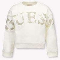 Guess Kids Girls Sweater Offwhite