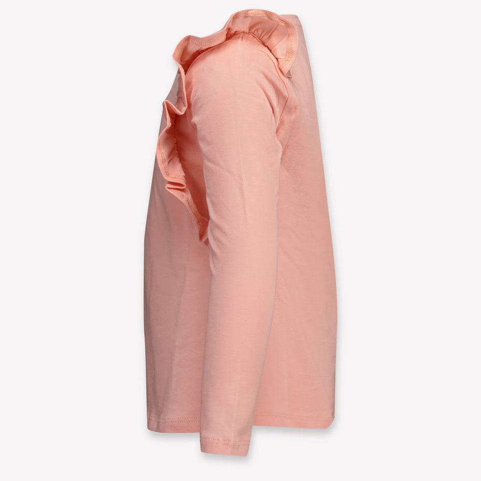 Guess Kinder Meisjes T-Shirt In Zalm