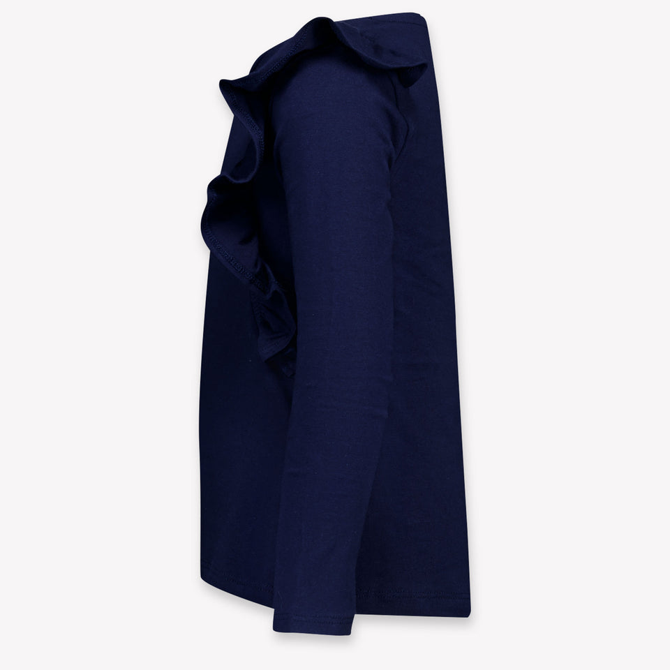 Guess Kinder Meisjes T-Shirt In Navy