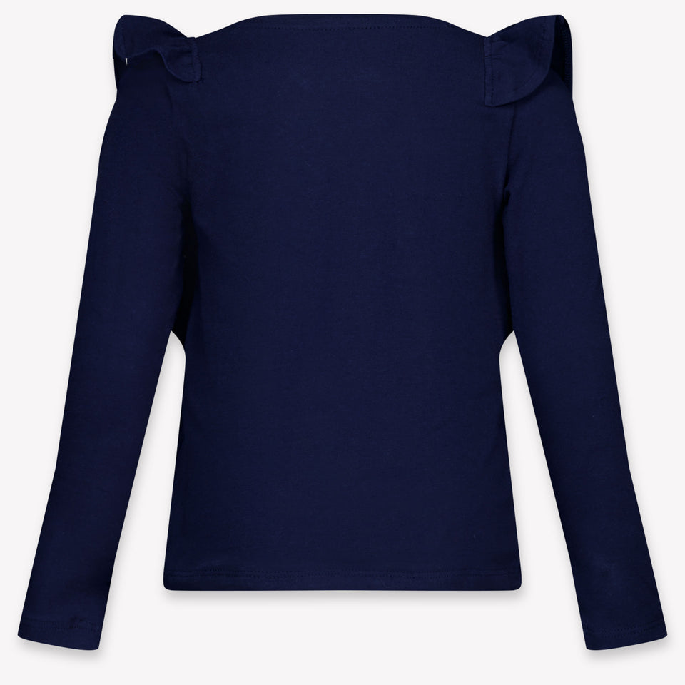 Guess Kinder Meisjes T-Shirt In Navy