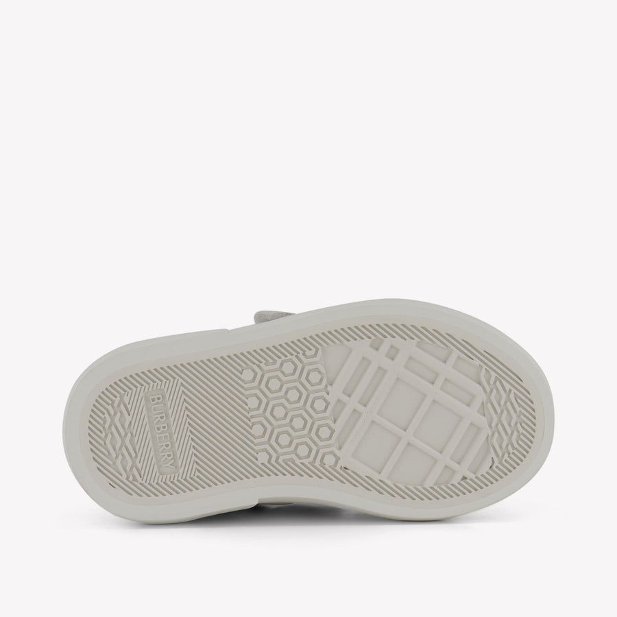 Burberry Noah Unisex Sneakers In Wit