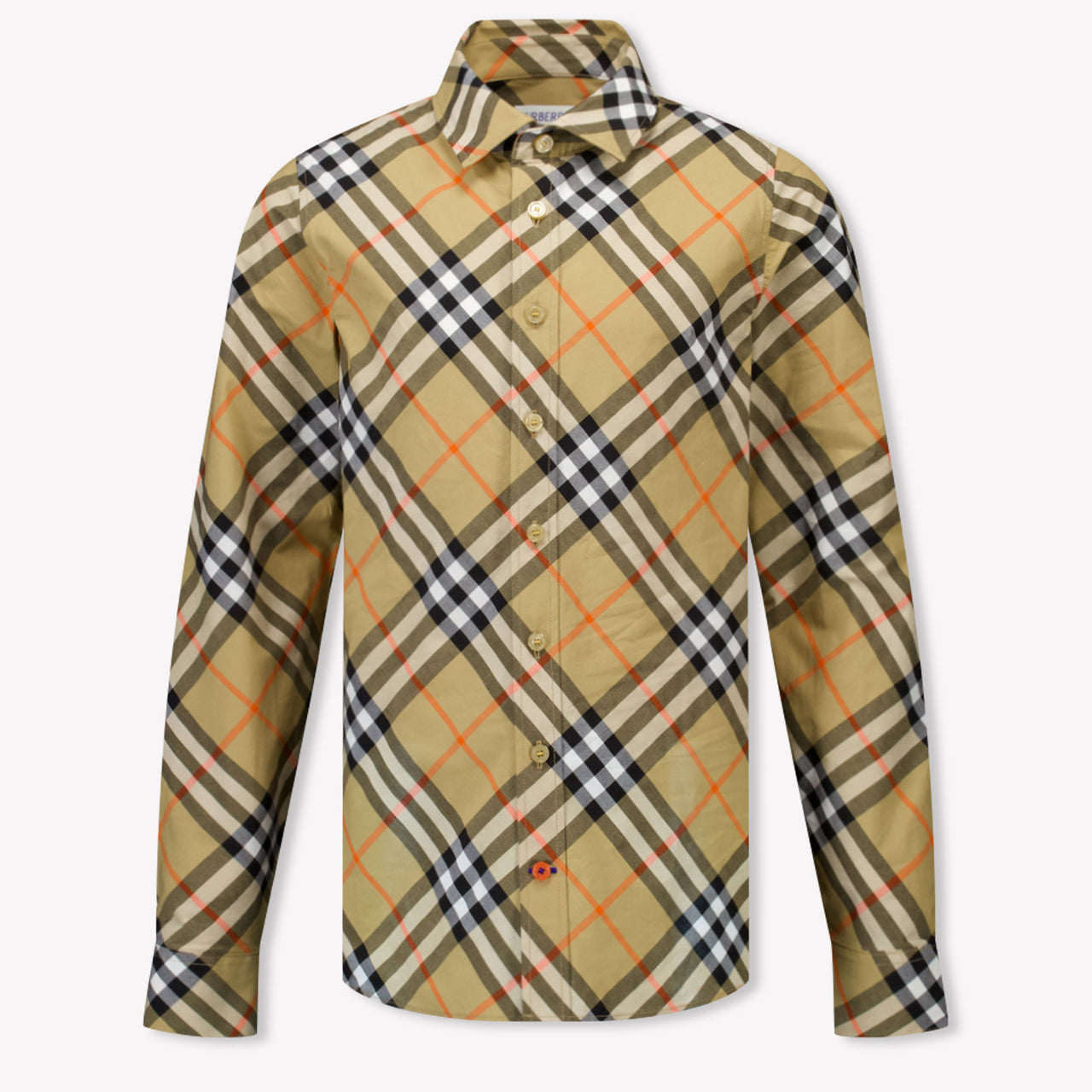 Burberry Owen Kids Boys Blouse  Beige