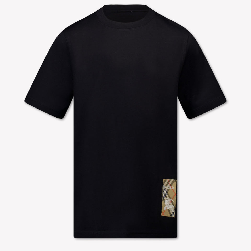 Burberry Kids Unisex T-Shirt  Black