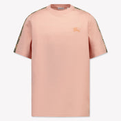 Burberry Kids Girls  T-Shirt Light Pink