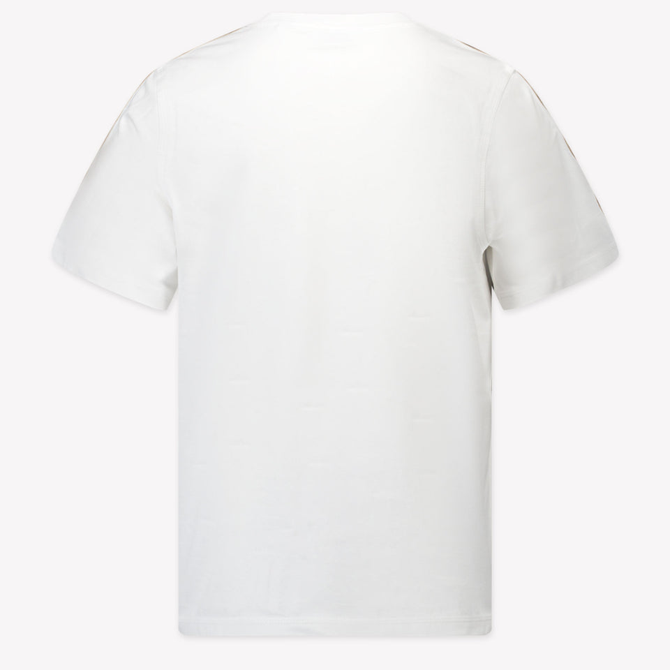 Burberry Kids Unisex T-Shirt  White