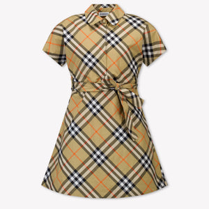 Burberry Giulietta Kinder Meisjes Jurk In Beige