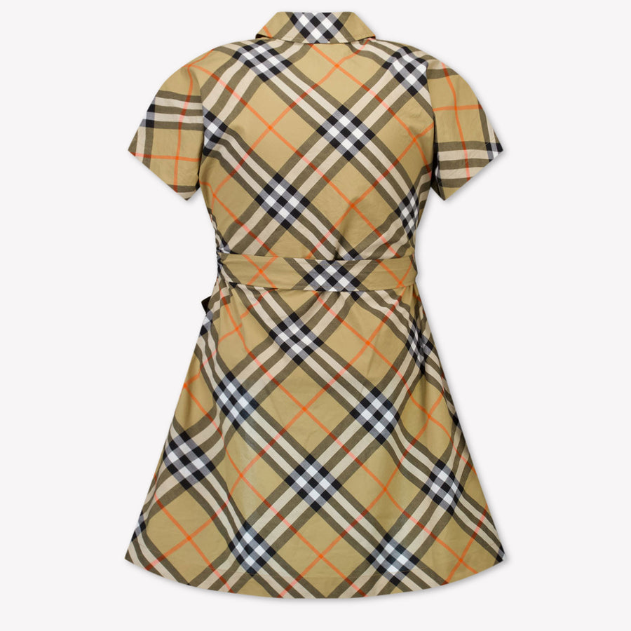 Burberry Giulietta Kids Girls Dress Beige