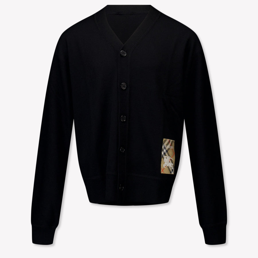 Burberry Unisex Kids Cardigan in Black