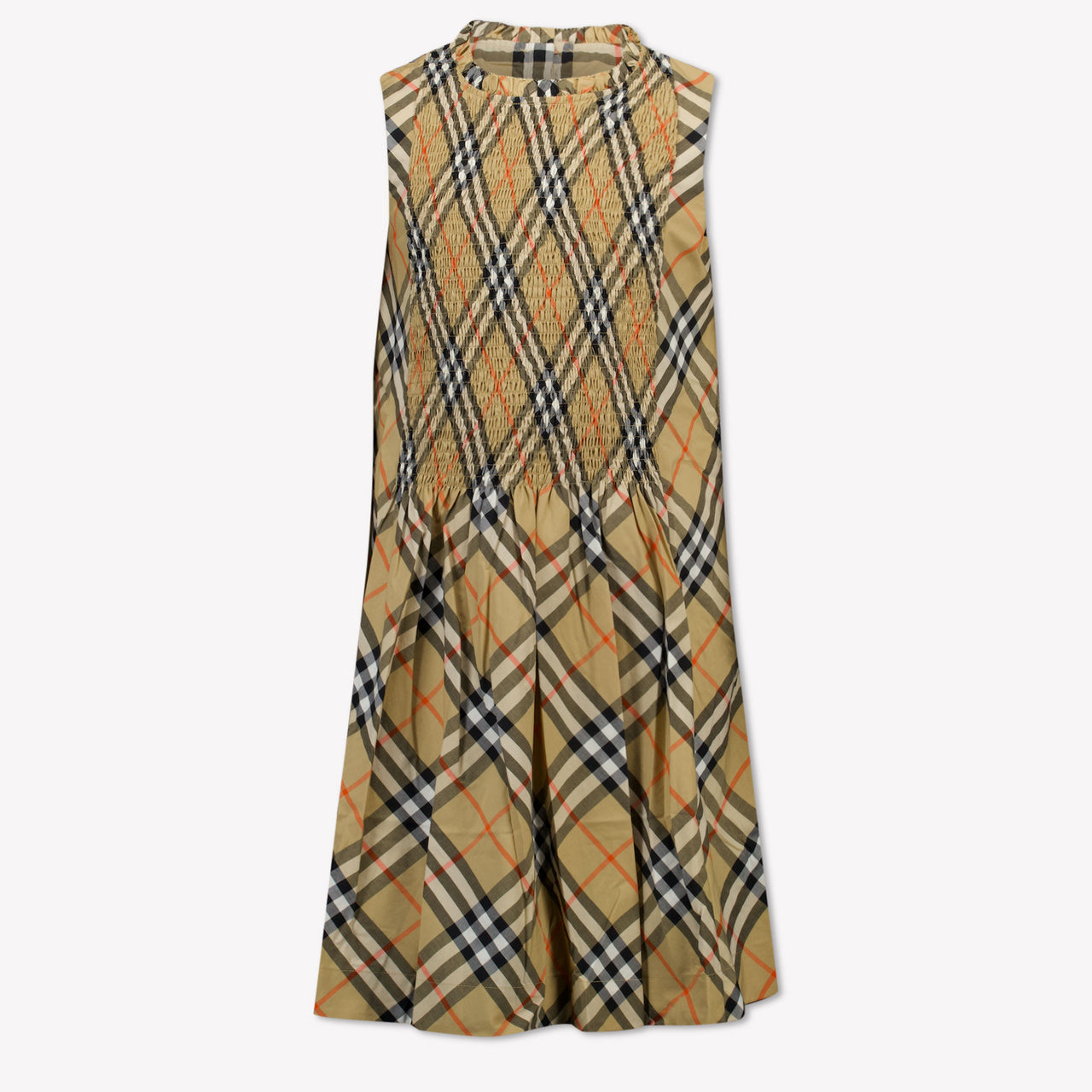 Burberry Yvette Kids Girls Dress Beige
