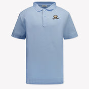 Burberry Kids Boys Polo  Light Blue