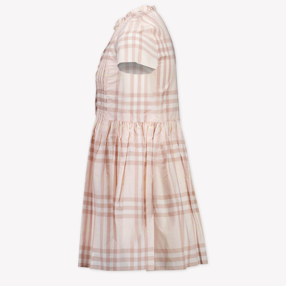 Burberry Rose Kids Girls Dress Light Pink